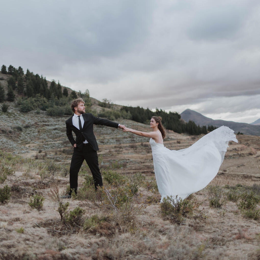 Wedding couple photoshoot by Robyn Knot Productions